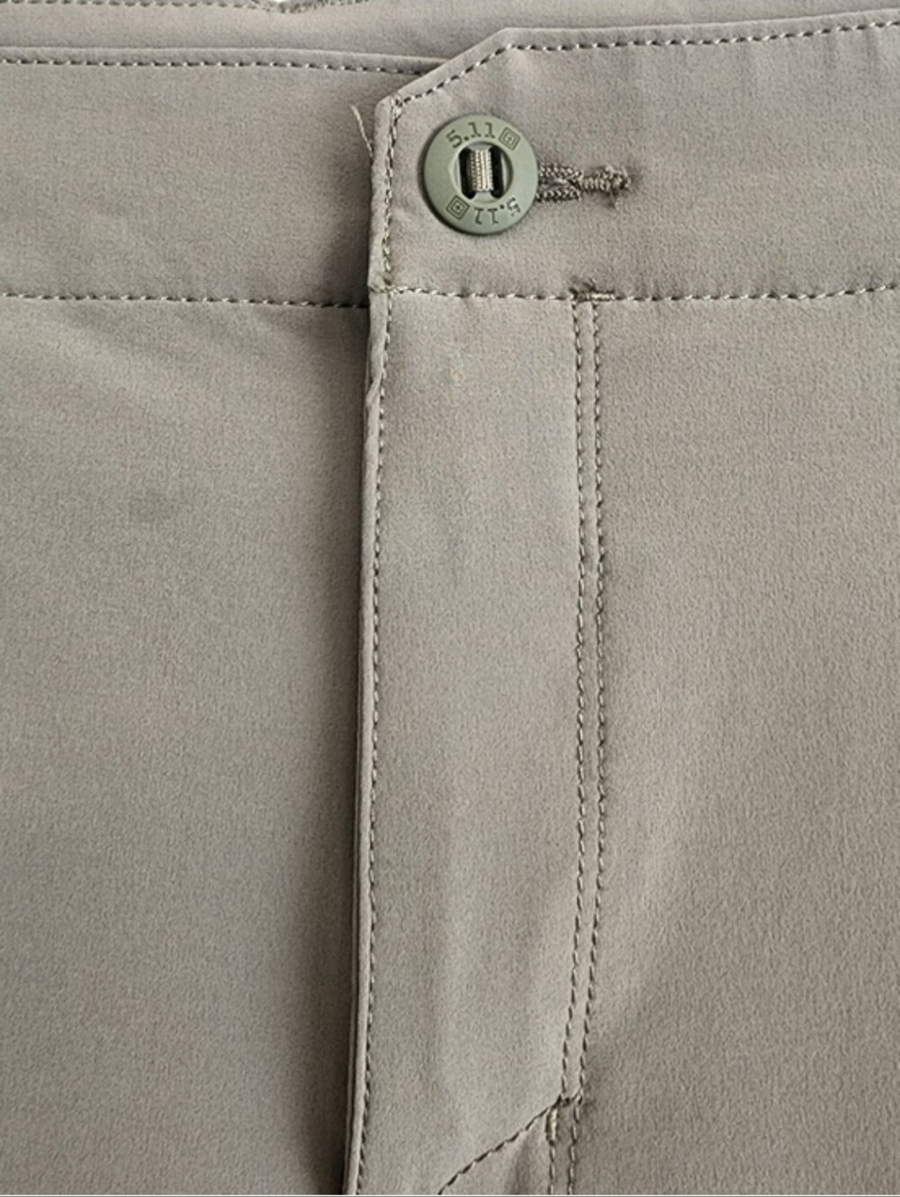 5.11 Tactical Trail Cargo Pants Mens 34x34 Slim Fit Green Hiking Outdoor Gear - Picture 5 of 14